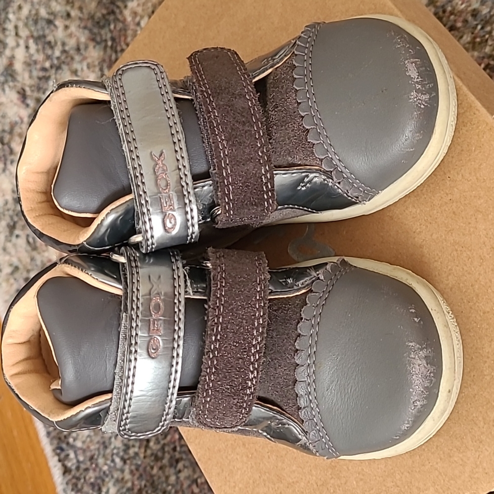 Geox Toddler Girl's High Top Sneakers Size 21 EUR - Picture 1 of 9